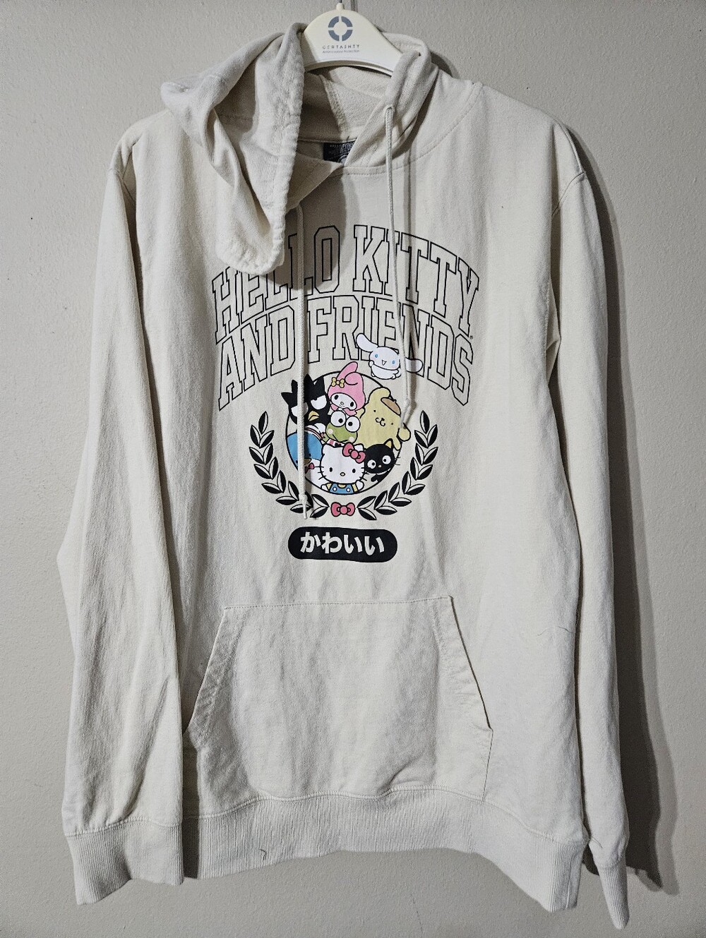 Hello Kitty And Friends Lightweight Hoodie Large